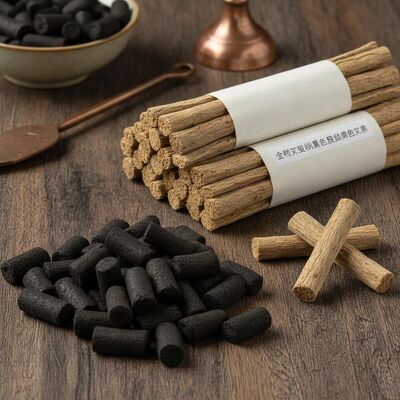 Aplicação de corpo inteiro mini moxa preto e sem perfume marrom claro moxa varas de ervas para medicina tradicional chinesa