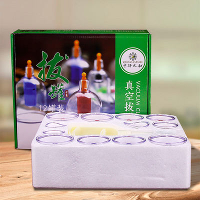 Certificado CE Cúpulas básicas de ventosas Set de ventosas Hijama Kits Solução abrangente para aplicações terapêuticas e de bem-estar