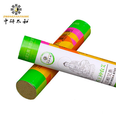 Verde puro 35 de Moxa Rolls da medicina chinesa 1 vara da artemísia