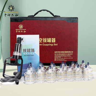 19 Cupping Set Plastic Suction Cups Chinese Traditional Kit Hijama Without Fire Massage Cupping