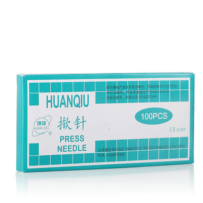 qualidade  Professional Acupuncture Press Needles Disposable Sterile Press Tack Needles Fábrica