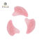O coração deu forma à ferramenta de raspagem Rose Quartz Pink Jade Stone da massagem