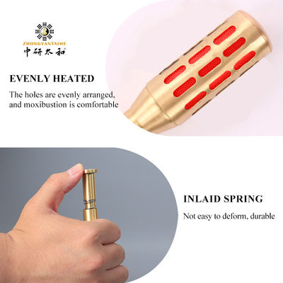 Moxibustion sem fumo Moxa Moxibustion útil Vários tamanhos adequados para clínicas de acupuntura e terapêutica profissional
