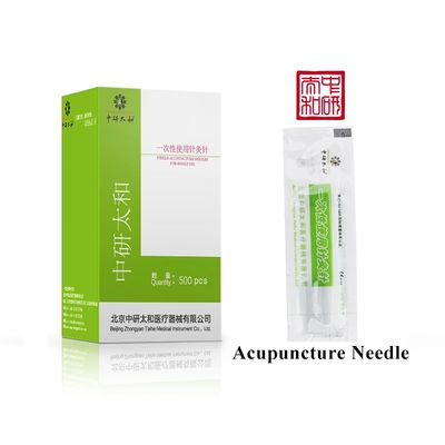 Agulhas de acupuntura afiadas de uso único para beleza facial