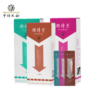 Agulhas de acupuntura de beleza facial de aço inoxidável para tratamento eficaz