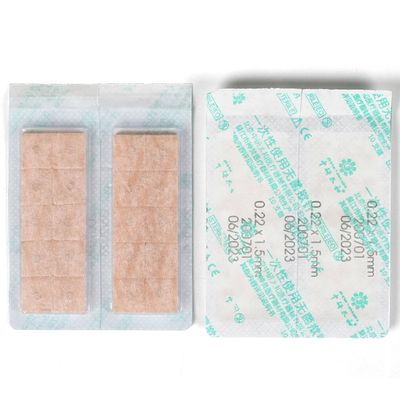 Agulhas de pressão de acupuntura de aço inoxidável 100 peças