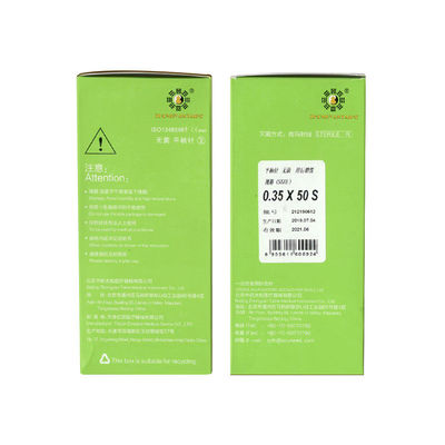 0.16mm X 1.5mm Agulhas de Acupuntura Intradérmicas Eco Amigável Para Cosméticos Médicos