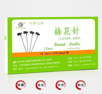 0.20mm X 25mm agulhas de flor de ameixa para medicina tradicional chinesa dentro do OEM