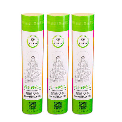 Moxa Rolls sem fumo Terapia de acupuntura de erva-doce pura