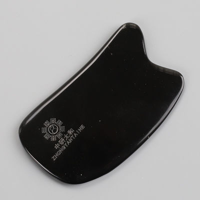 Placa de Jade Verde raspando Guasha Board Ferramenta de massagem tradicional natural