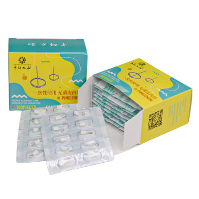 Agulhas intradérmicas para acupuntura de classe II Produtos médicos OEM que suportam procedimentos de acupuntura seguros e eficazes