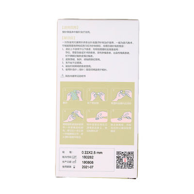 Terapia de Acupuntura Eficaz com Agulhas Terapêuticas de Acupuntura com 5 Anos de Prazo de Validade Ponta Afiada