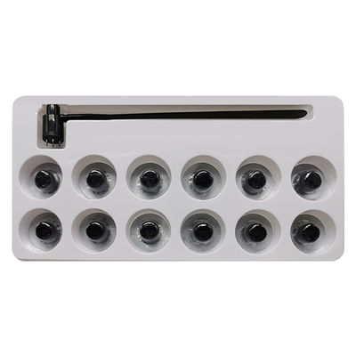 15cm Estéril Profissional Prun Blossom Agulhas ferramenta essencial de melhoria do corpo 12pcs/caixa