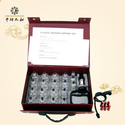 Limpe a sução 19 copos de relevo de dor nas costas colocando da massagem das celulites da terapia de Hijama dos grupos chinês