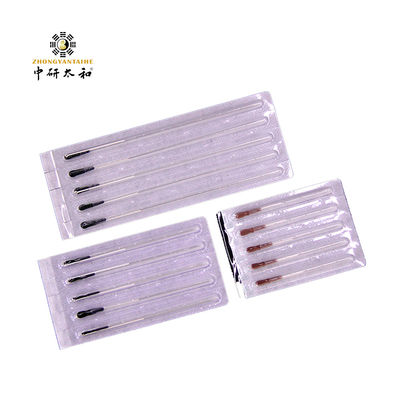 Ultra Sharp 0,20 mm-0,40 mm Agulhas de acupuntura de aço inoxidável seguras para medicina chinesa