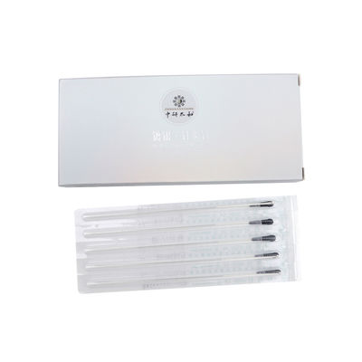 Ultra Sharp 0,20 mm-0,40 mm Agulhas de acupuntura de aço inoxidável seguras para medicina chinesa