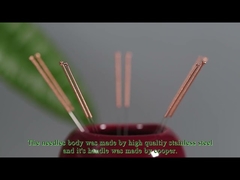 Agulhas de acupuntura estéreis